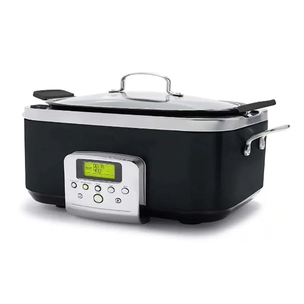 GreenPan GreenPan 6-Qt Ceramic Nonstick Slow Cooker Black CC005107001 — product photo