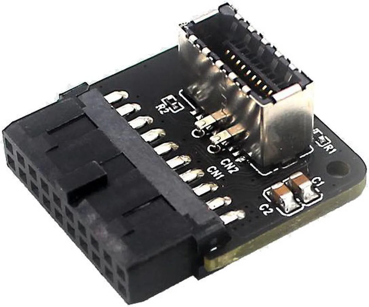 Vszerda Vszerda USB 3.0 19/20 Pin to USB 3.1 20 Pin Type-C Adapter — product photo