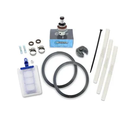 Transparent plastic kit in a clear case, Quantum QFS-K313 fuel pump installation tools