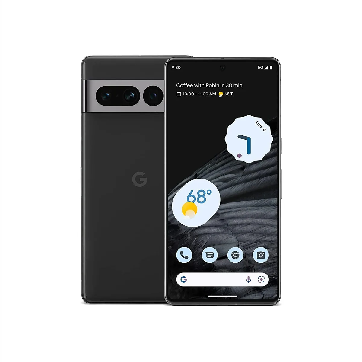 Google Google Pixel 7 Pro 512GB 12GB Obsidian cell phones - unlocked — product photo