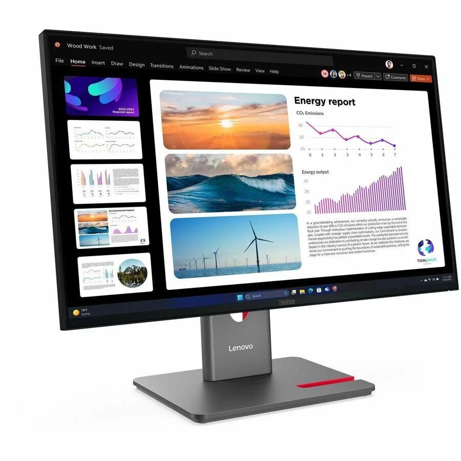 Lenovo Lenovo ThinkVision 64B2GAR1UZ 23.8 inch 120Hz monitor — product photo