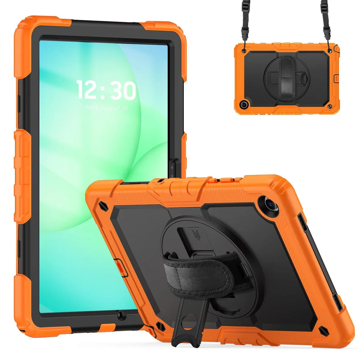 Timoom Timoom Heavy Duty Shockproof Case 11" Orange 360° Stand Straps Tab A11+ 2025 A9+ 2023 — product photo