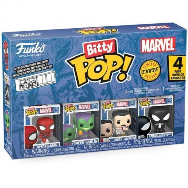 Funko Funko 85701 Bitty POP Marvel Spider-Man 4-Pack game — product photo