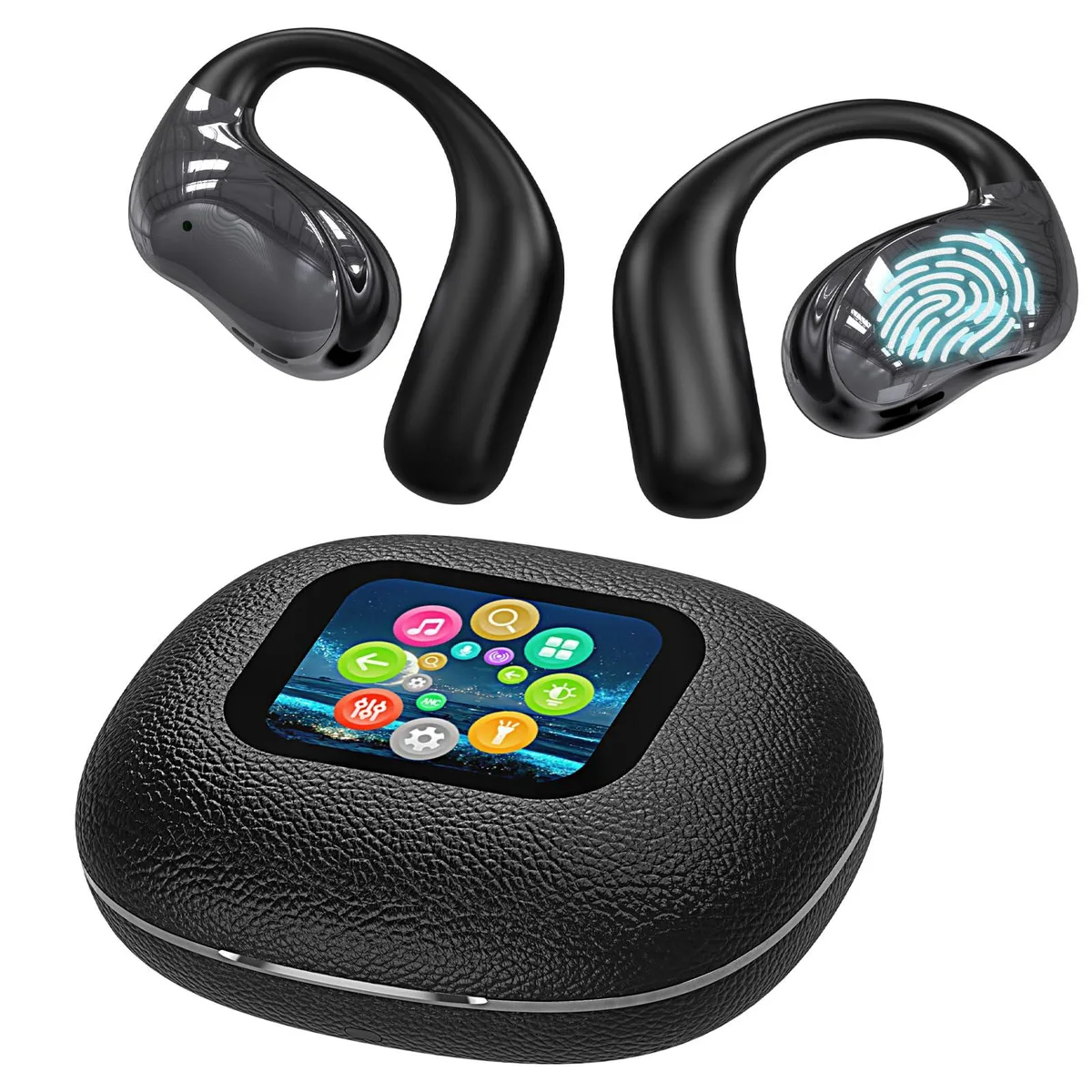 No Sew No Sew YJ33-Black Over-Ear Bluetooth 5.4 Headphones — product photo