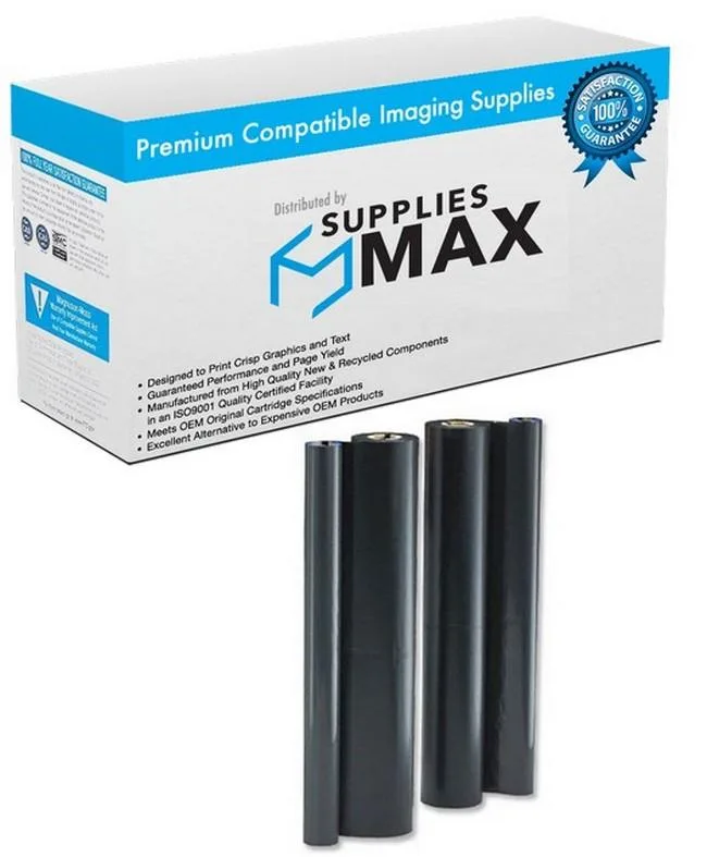 SuppliesMax SuppliesMax PC-302RF Fax Imaging Film 2/PK 250 Page Yield — product photo