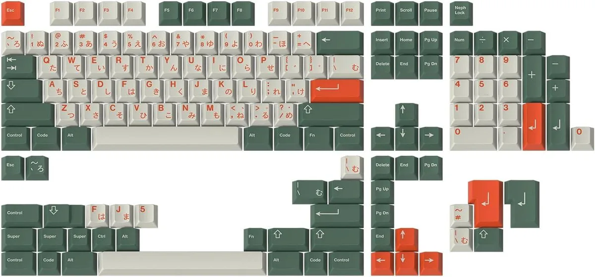 Drop Drop GMK Kaiju Base Kit keycap set — product photo