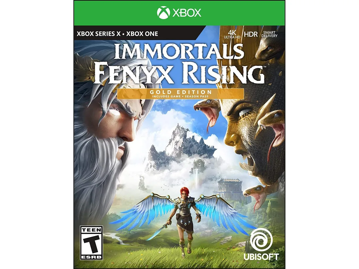 Ubisoft Ubisoft XB1 UBI 10662 Immortals Fenyx Rising Gold Edition xbox one video game — product photo