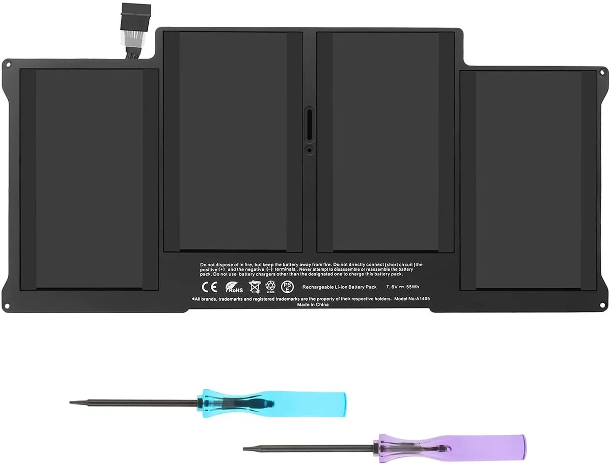 myVolts myVolts MC503LL/A 13 inch laptop battery 7200mAh 55Wh 7.6V — product photo