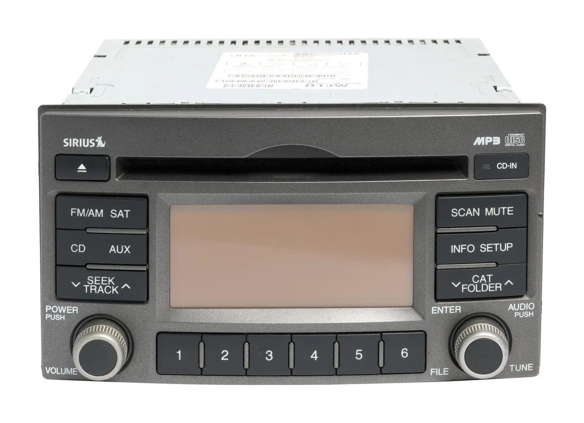 1 Factory Radio 1 Factory Radio 96150-1D1203W receiver 2009-2012 Kia Rondo AM FM CD MP3 — product photo