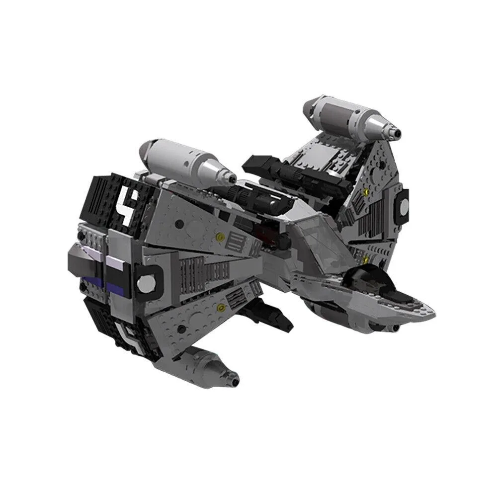 ZITIANYOUBUILD ZITIANYOUBUILD Gunstar Attack Craft Fighter 1228 Pieces Building Set — product photo