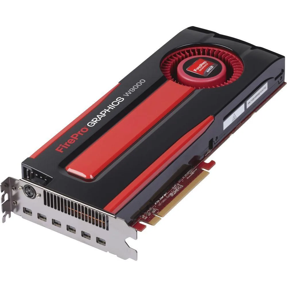 ATI ATI W9000 6GB GDDR5 384-bit workstation graphics card — product photo