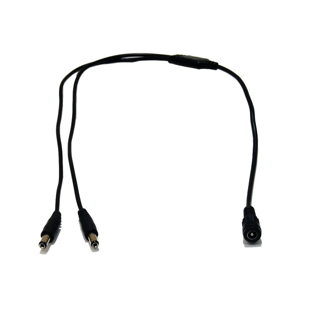 VideoSecu VideoSecu PC063P 3 Pack 2.1mm Female to 2 Male Power Splitter Cable — product photo