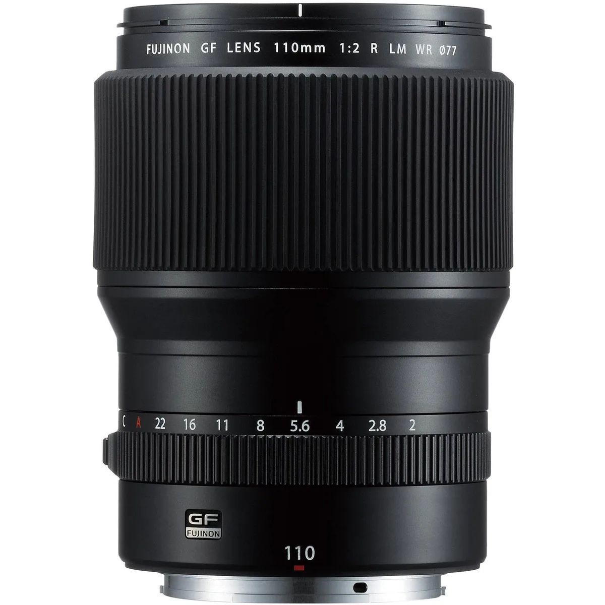 FUJIFILM FUJIFILM GF 110mm F2 R LM WR 600018568 camera lens — product photo