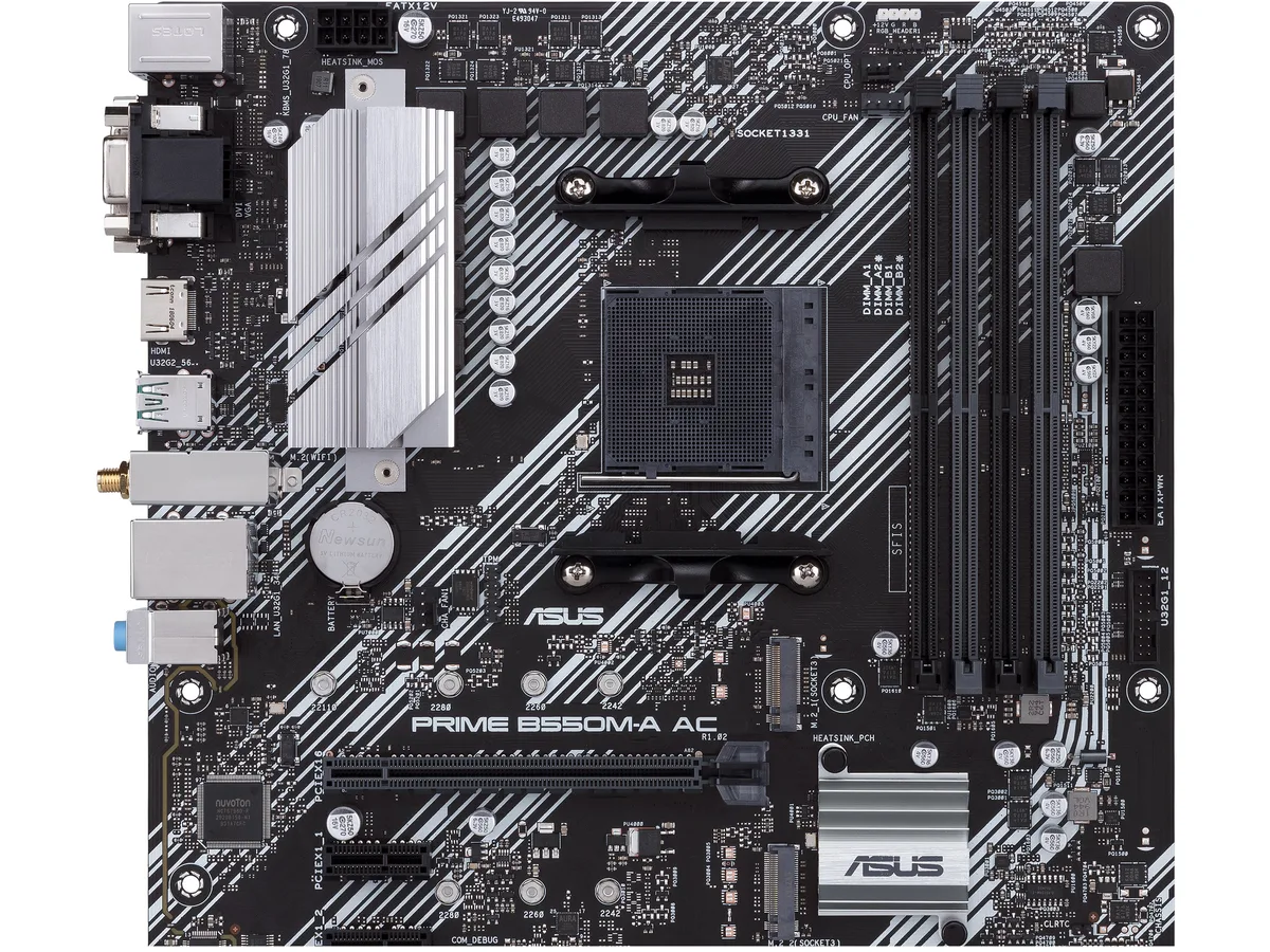 ASUS ASUS PRIME B550M-A AC AMD motherboard — product photo