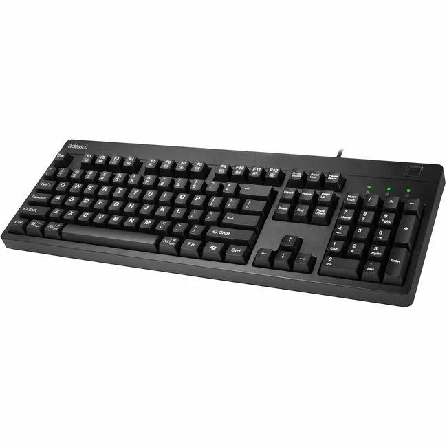 Adesso Adesso AKB-630FB-TAA fingerprint keyboard 104 key — product photo