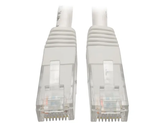 Tripp Lite Tripp Lite N200-005-WH network ethernet cable 5 ft Cat6 550 MHz 24 AWG white — product photo