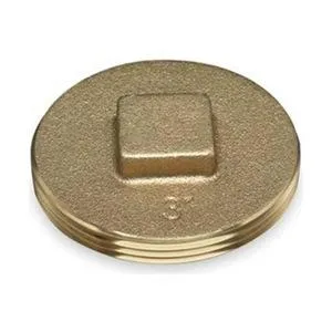 OATEY OATEY 42373 3.5 In Brass Cleanout Trap — product photo