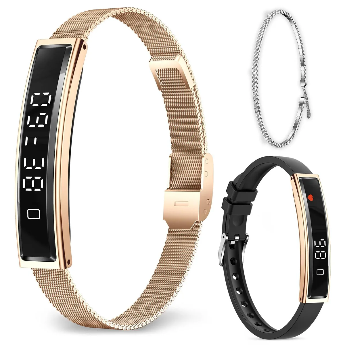  HTC Active Fitness Tracker Black 1.04" 16.5g 12 Modes IP68 128 MB wearable technology — product photo