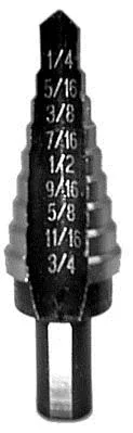 Drill America Drill America VAC2 Step Drill Bit #13 118° 1/8-1/2 in — product photo