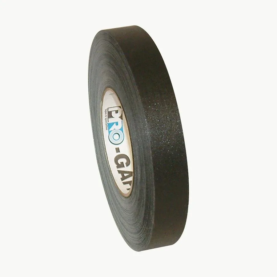 Black matte cloth tape roll, one inch wide, fifty-five yards