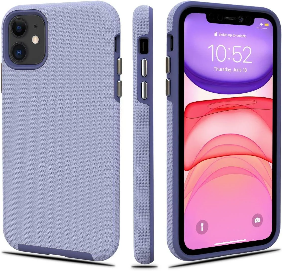 PISKEKAT PISKEKAT iPhone 11 Case Light Purple — product photo