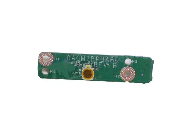 Small green circuit board with power button and connector for Dell XPS 17 L702X