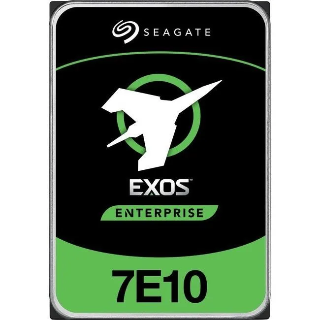 Seagate Seagate Exos 7E10 ST8000NM020B 8TB SAS 12Gb/s 7200 RPM internal hard drive — product photo