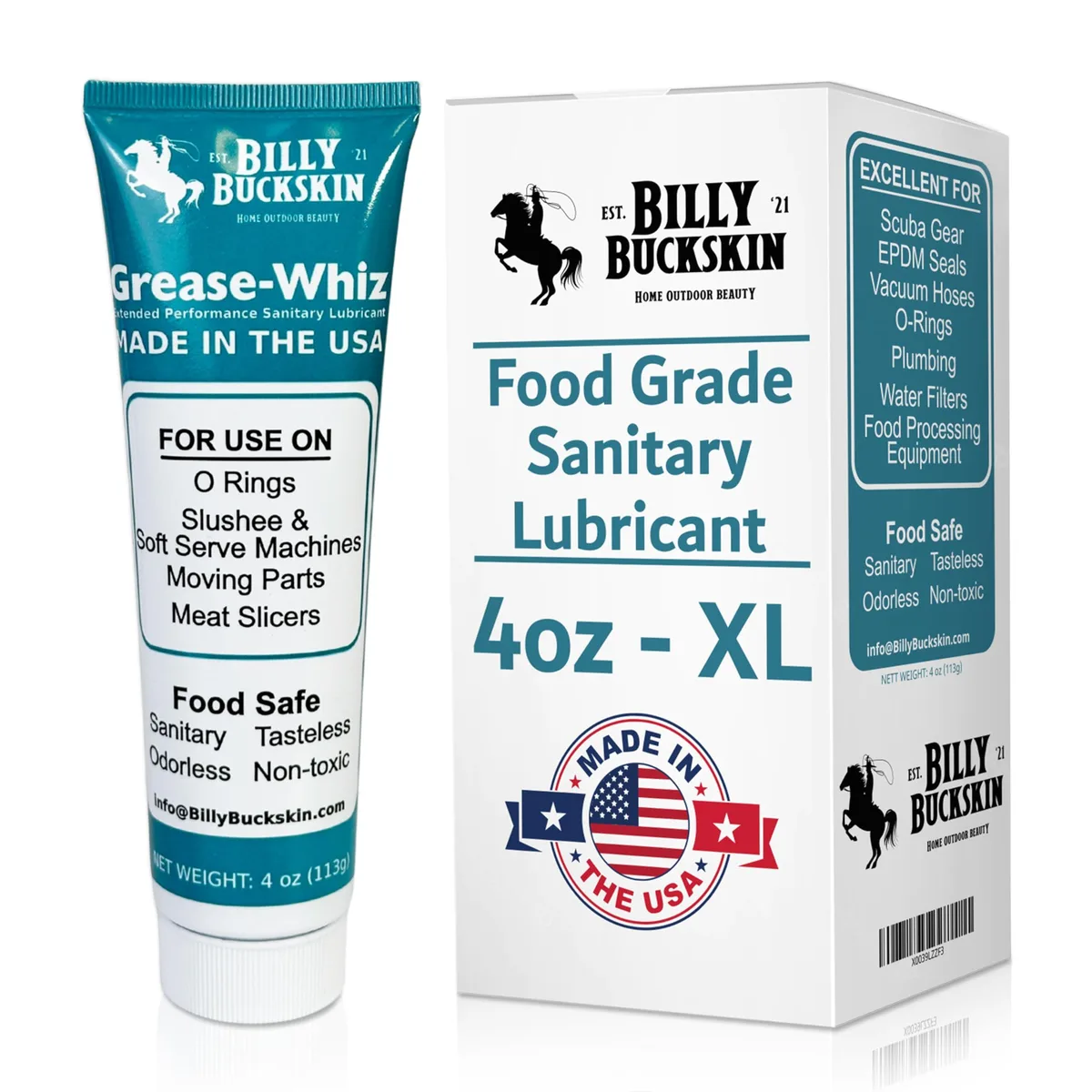  Billy Buckskin Food Grade Grease 4oz 0.118 kg — product photo