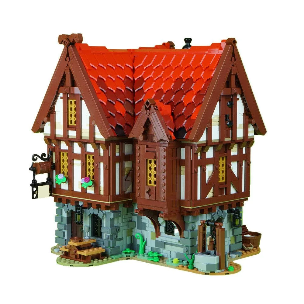 ZITIANYOUBUILD ZITIANYOUBUILD Medieval Tavern 2956 Piece MOC for 21325 Blacksmith — product photo