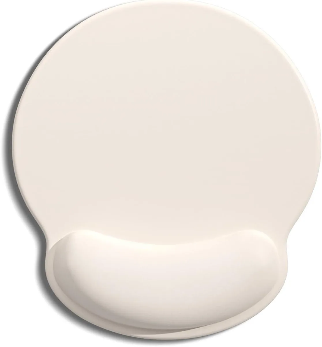 BAOFENG BAOFENG Ergonomic Gel Wrist Rest Mouse Pad Beige 7.2 x 10.8 inch — product photo