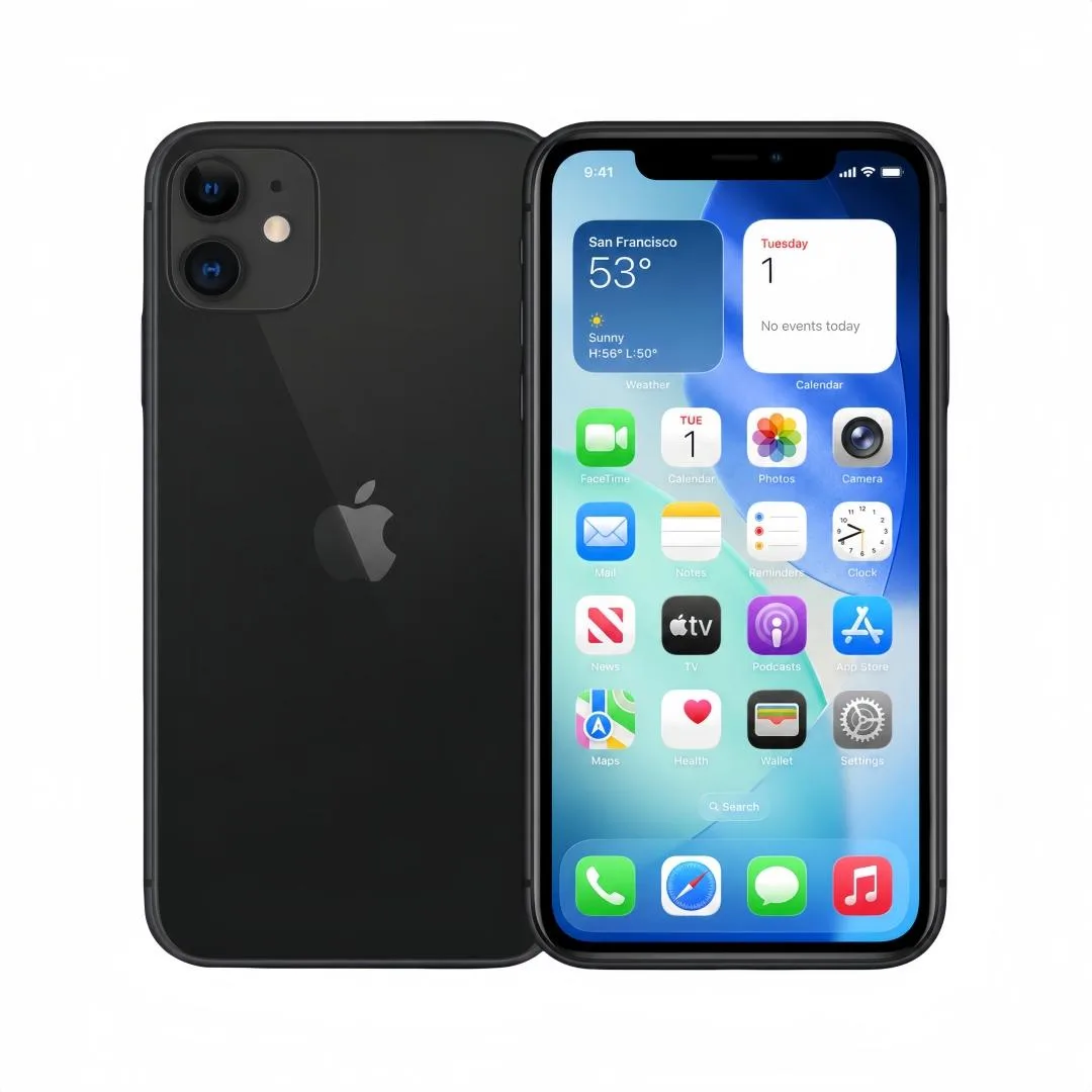 Apple Apple iPhone 11 64GB Black Unlocked Prepaid 6.1 — product photo