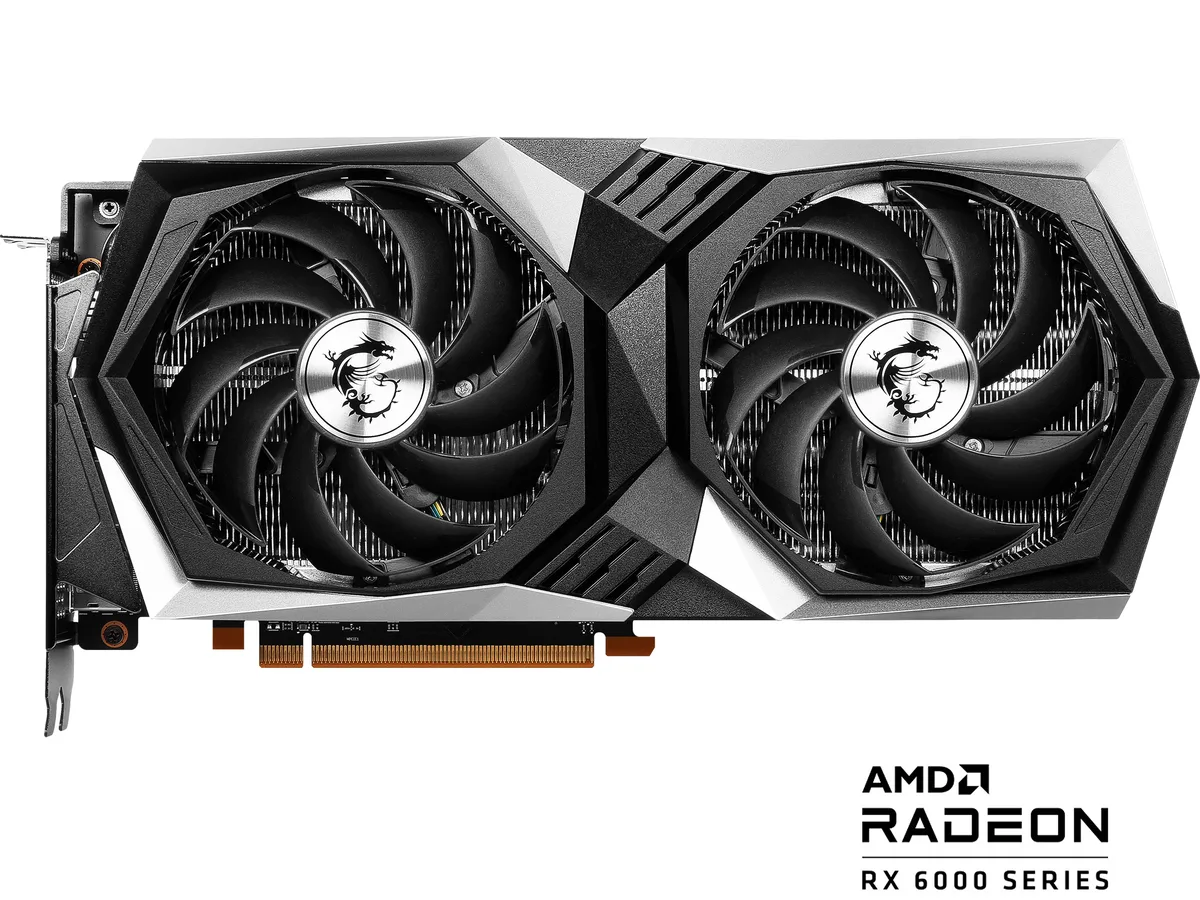 MSI MSI RX 6650 XT GAMING X 8G graphics card — product photo
