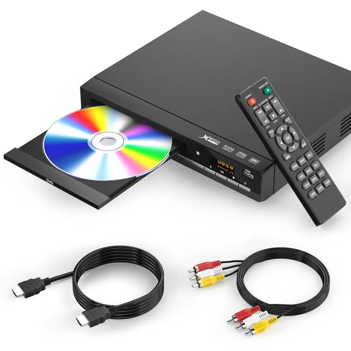  WSJSYH DVP-608 DVD Player 1080p Region Free 5.1 HDMI — product photo