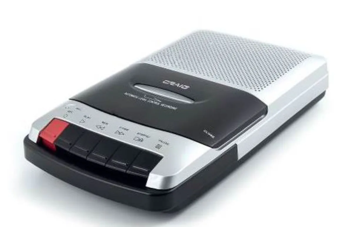 Craig Electronics Craig Electronics CS2303 Silver Boombox — product photo