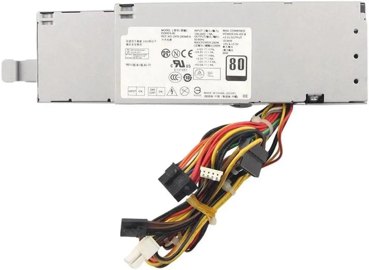 NShi NShi Server Chassis Desktop for XE 486 Power Supply D280ES-00 DPS-280MB A L280E-0 Y738P D499R — product photo