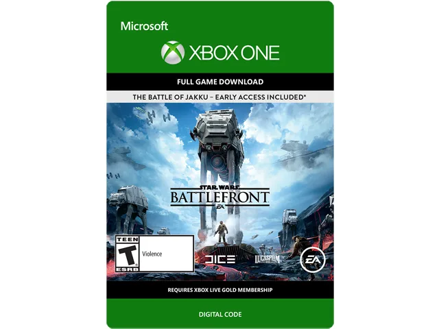Electronic Arts Electronic Arts G3Q-00070 Star War Battlefront Standard Xbox One downloadable game — product photo