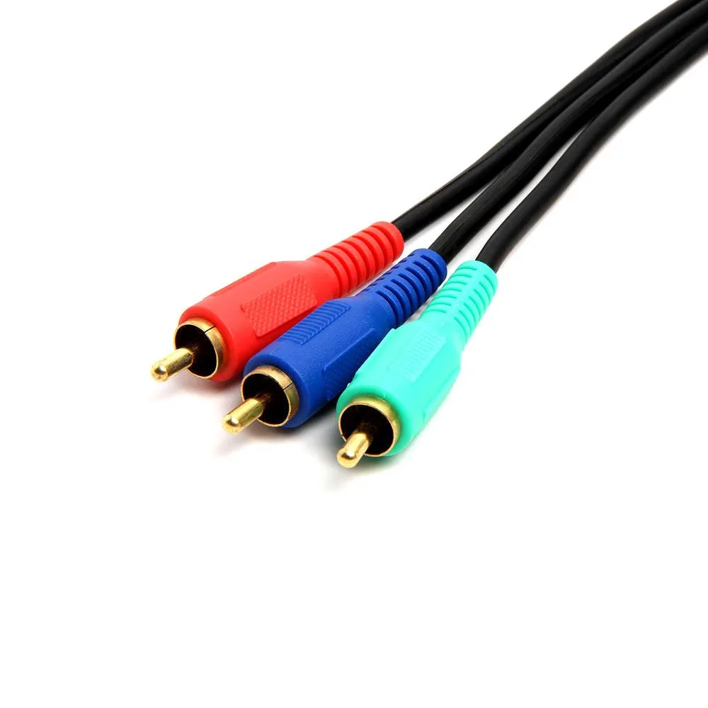 CMPLE CMPLE 3-RCA Male to 3RCA Male RGB Component Video Cable 25 ft — product photo