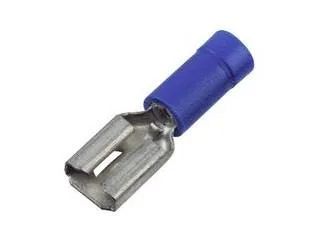 Thomas &amp; Betts Thomas &amp; Betts STA-KON 14RB-250F Blue Female Disconnect 16-14AWG PK100 — product photo