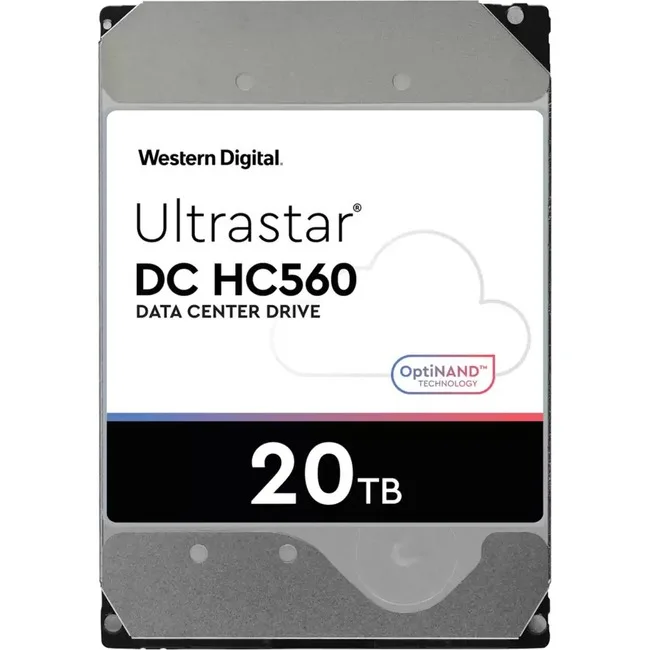 Western Digital Western Digital Ultrastar DC HC560 20TB 3.5" 12Gb/s SAS 7200 RPM 0F38652 — product photo