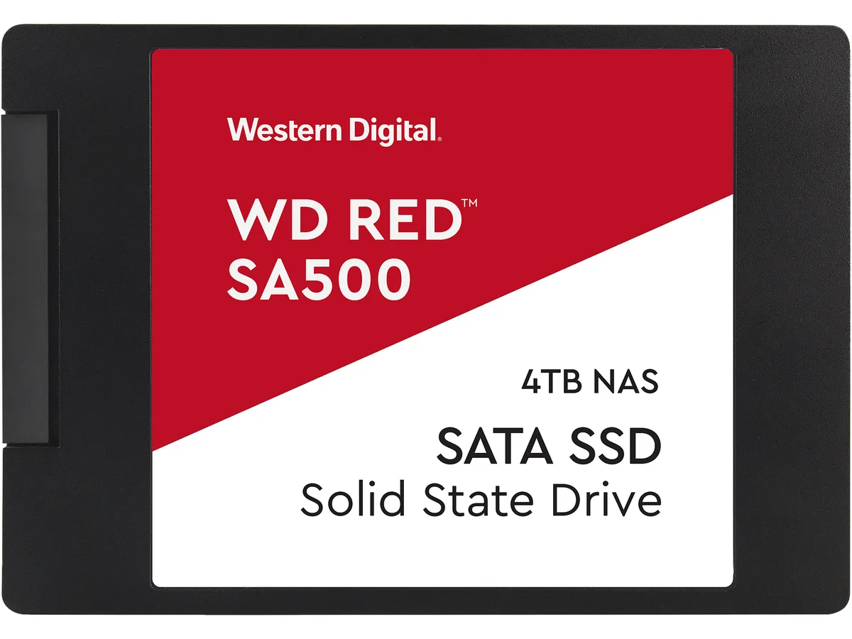 Western Digital Western Digital WDS400T1R0A Red SA500 4TB 2.5" SATA internal SSD — product photo