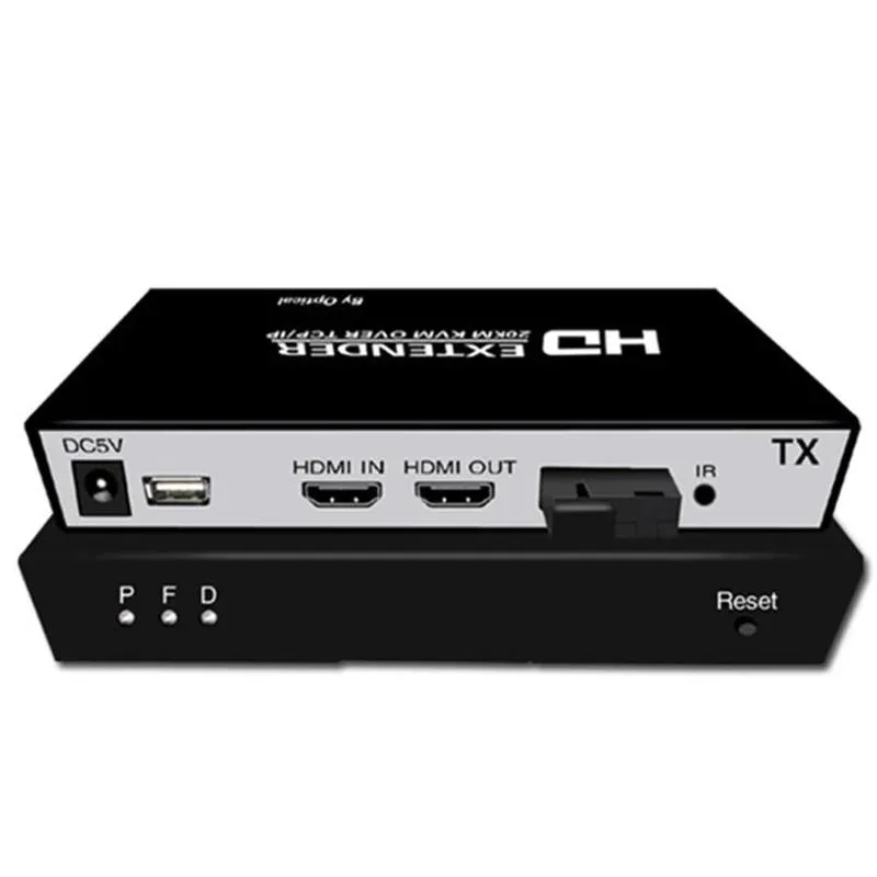 YINGHUA YINGHUA 20Km HDMI Fiber KVM Extender SC Loop-out AU Plug No USB — product photo