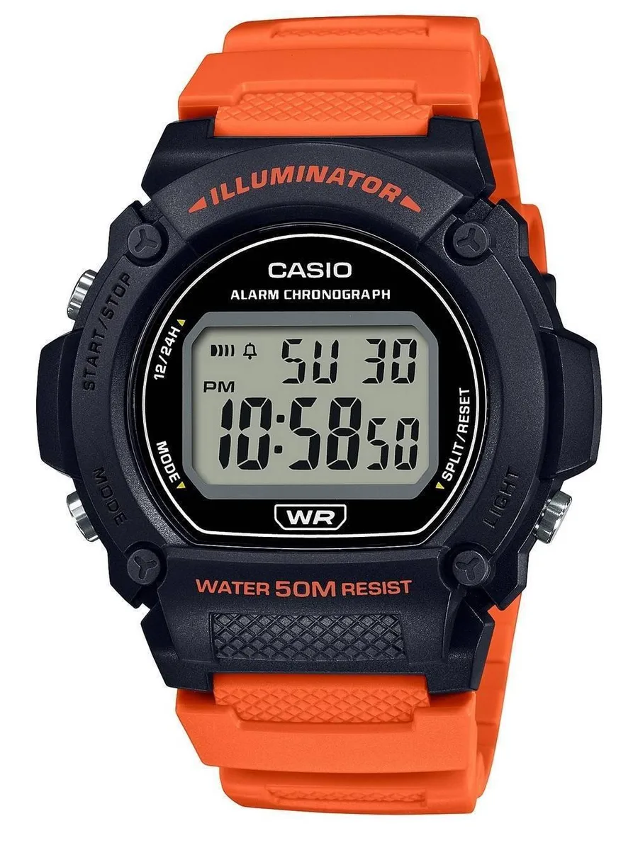 CASIO CASIO W-219H-4AV Digital Sports Watch 47mm 50m — product photo