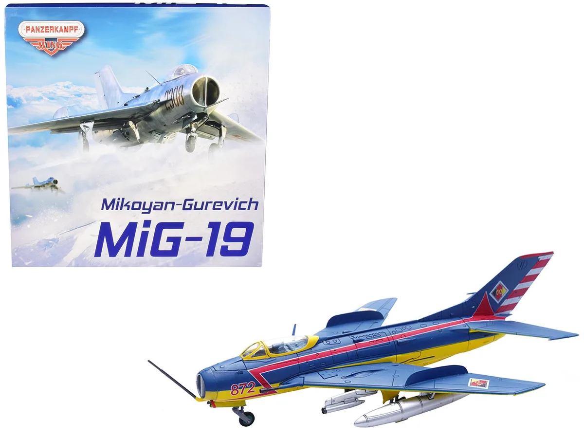 Panzerkampf Panzerkampf MiG-19S Farmer C 1/72 Diecast Wing Series 1968 — product photo
