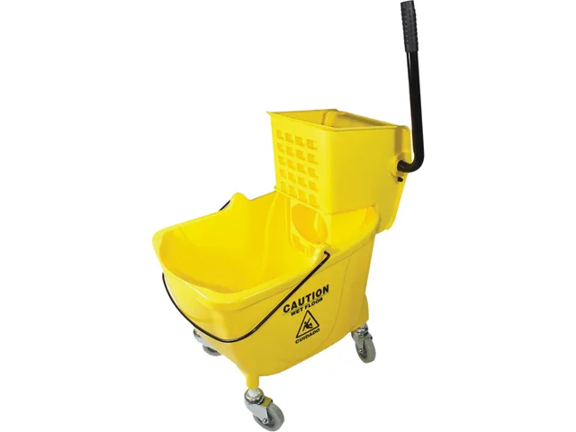 Genuine Joe Genuine Joe 02347PL 35-qt Mop Bucket/Wringer Combo Yellow — product photo