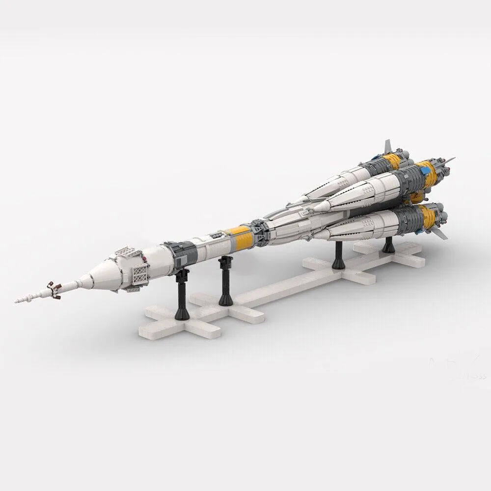 ZITIANYOUBUILD ZITIANYOUBUILD 3739 Orbital Launch Vehicle Carrier Rocket 3739 Pieces Educational Building Set — product photo