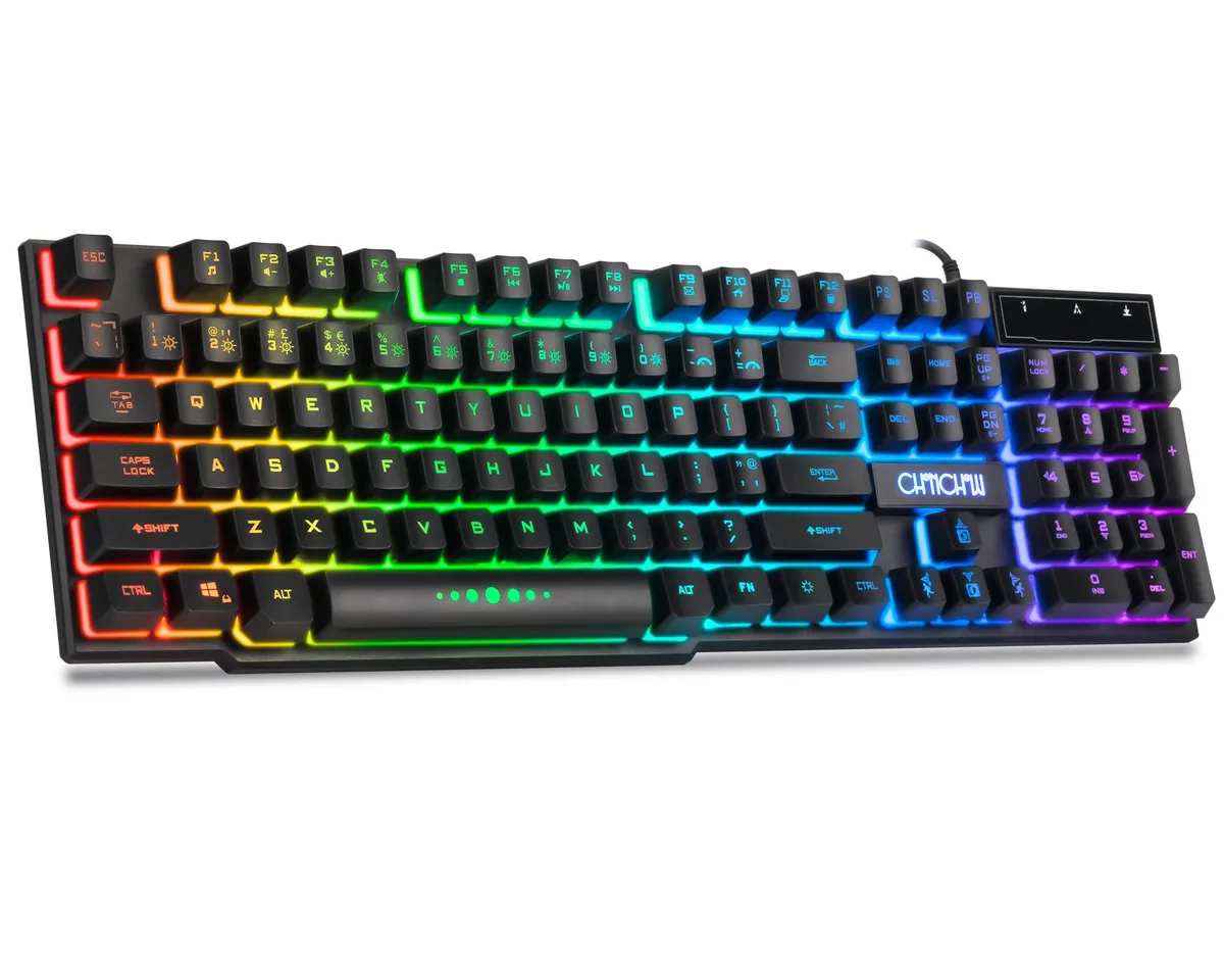 Philips 991 Wired Gaming Keyboard 104 Keys Black — product photo