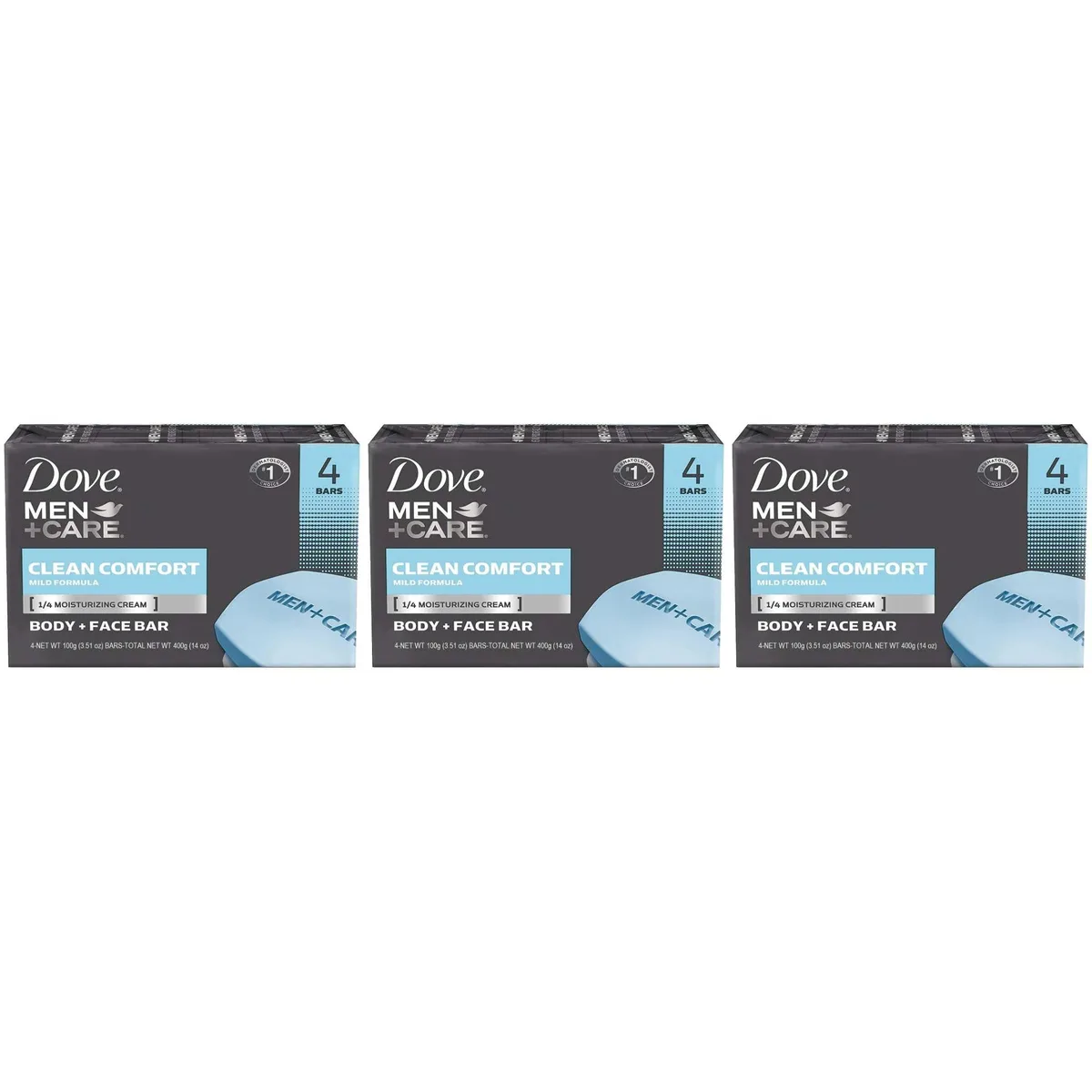 Dove Dove skin care 3.51 oz 4 bars 3 pack — product photo
