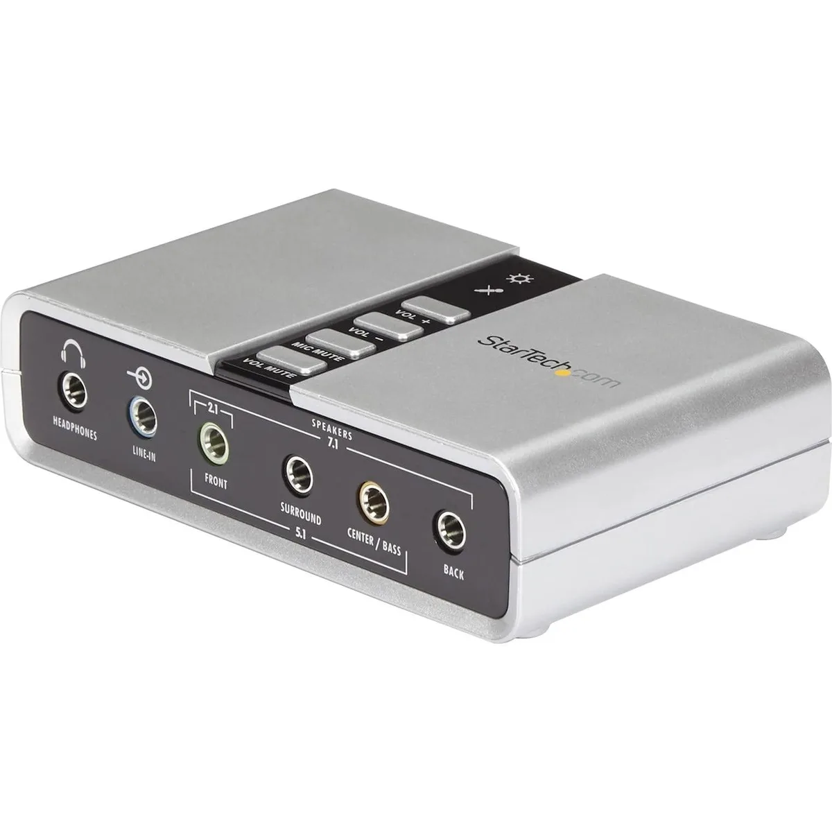 StarTech.com ICUSBAUDIO7D 7.1 USB Sound Card Accessory — product photo