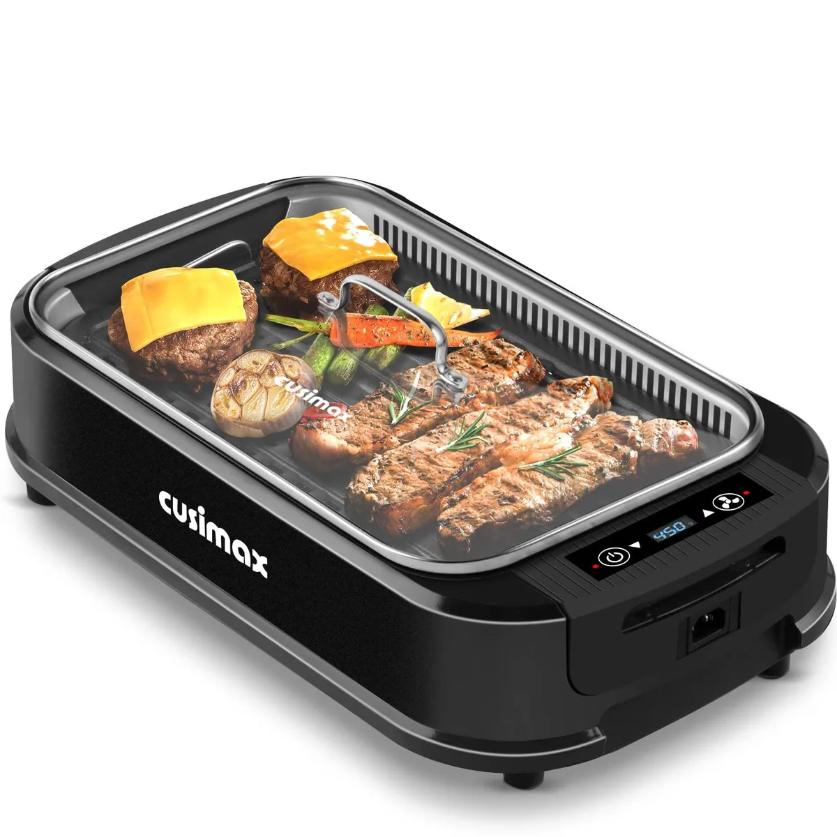 CUSIMAX GR-200A Electric Smokeless Grill 1500W Black — product photo