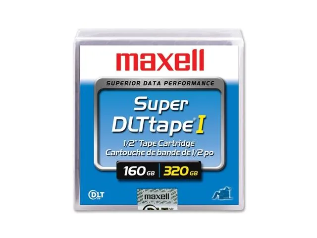 maxell maxell 183700 Super DLTtape I Backup Media 160/320GB 1 Pack — product photo
